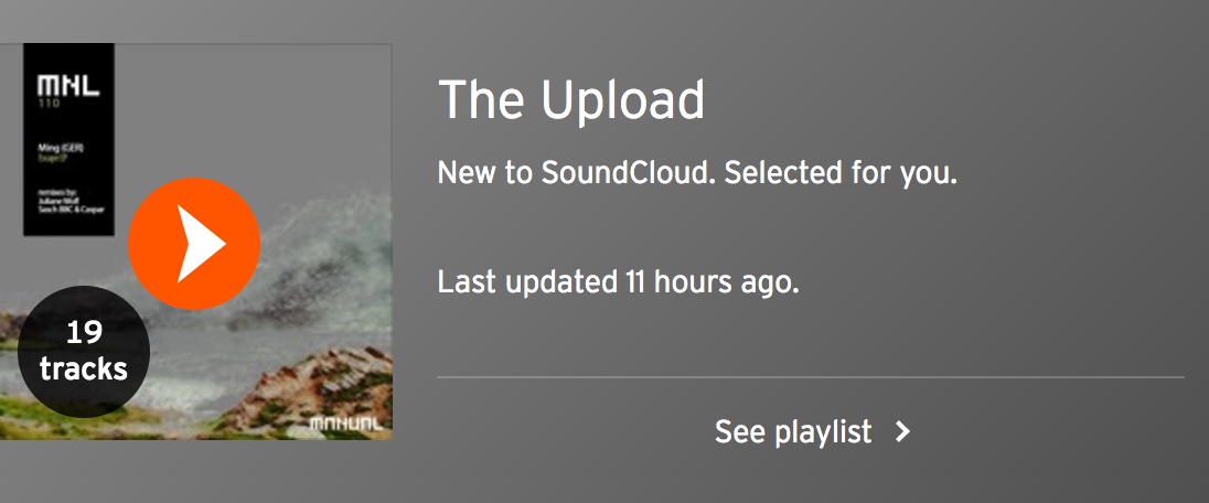 SoundCloud apresenta The Upload