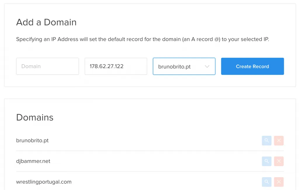 DNS - DigitalOcean