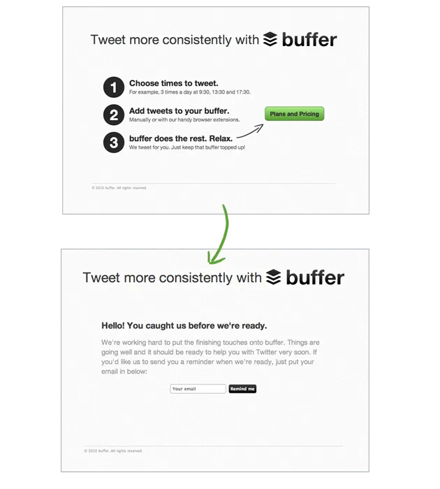 Buffer - Como tudo começou