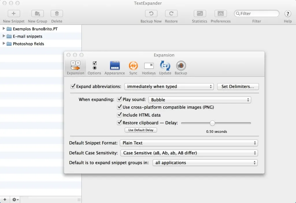 TextExpander para Mac