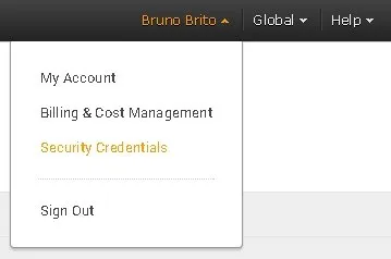 Amazon Security Credentials