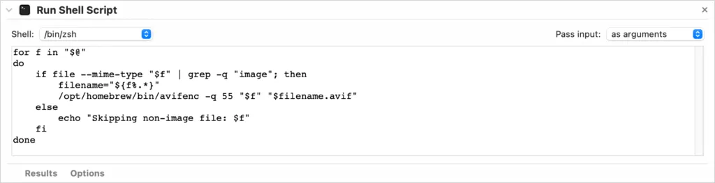 avif shell script