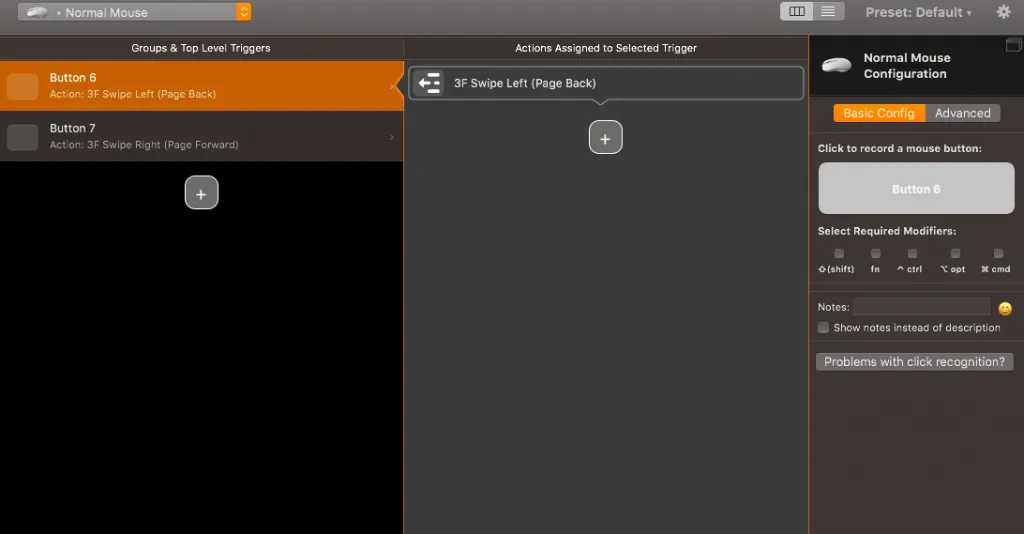 BTT Mouse Triggers