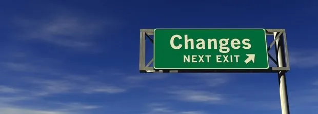 Changes ahead