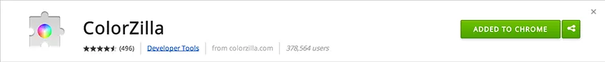 Colorzilla na Chrome Web Store