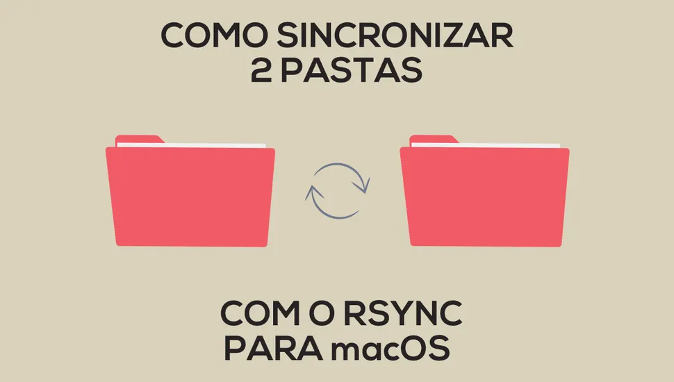 Como sincronizar 2 pastas em macOS com o Rsync