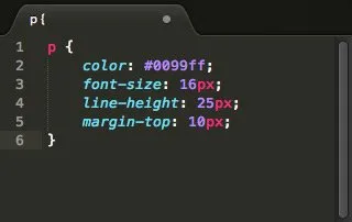 CSS no SublimeText