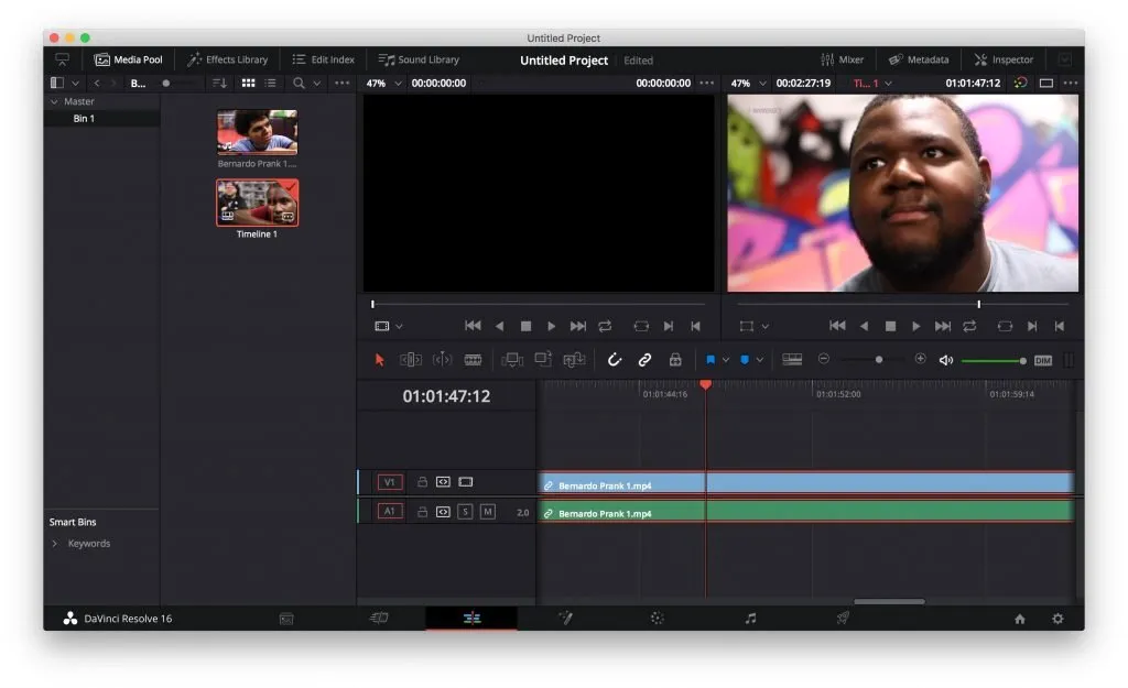 DaVince Resolve 16