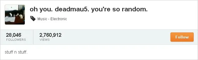 deadmau5 no ustream