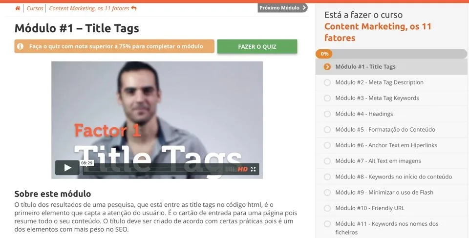 Vídeo no Eduke.me