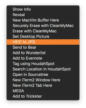 Finder - Services