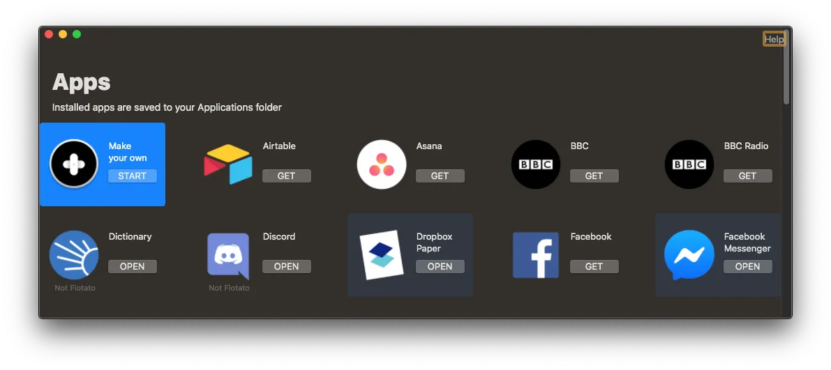 Apps Flotato