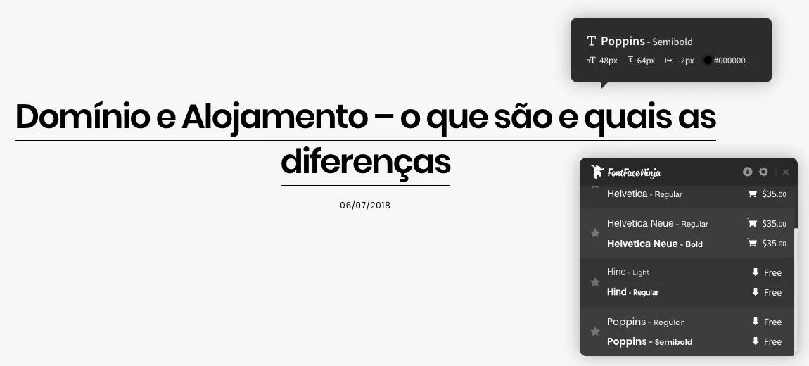 FontFace Ninja