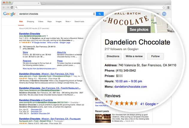 Google My Business - visibilidade