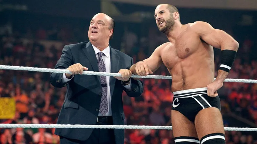 Heyman com Cesaro