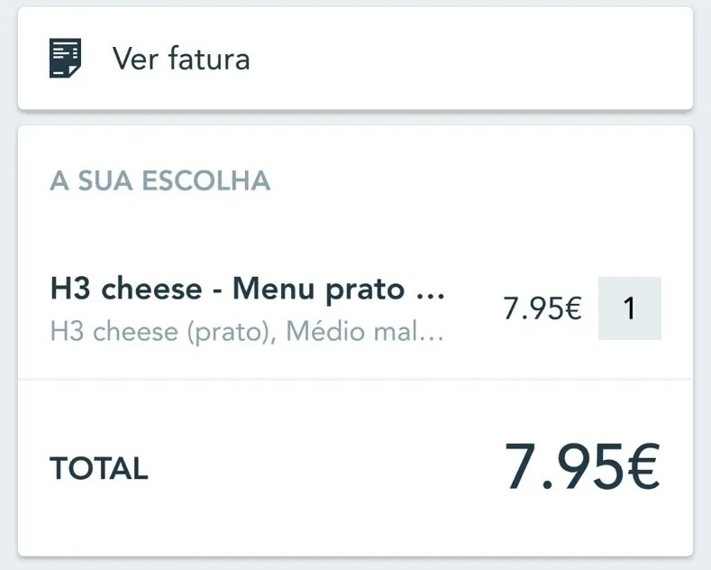 Levoo - Fatura