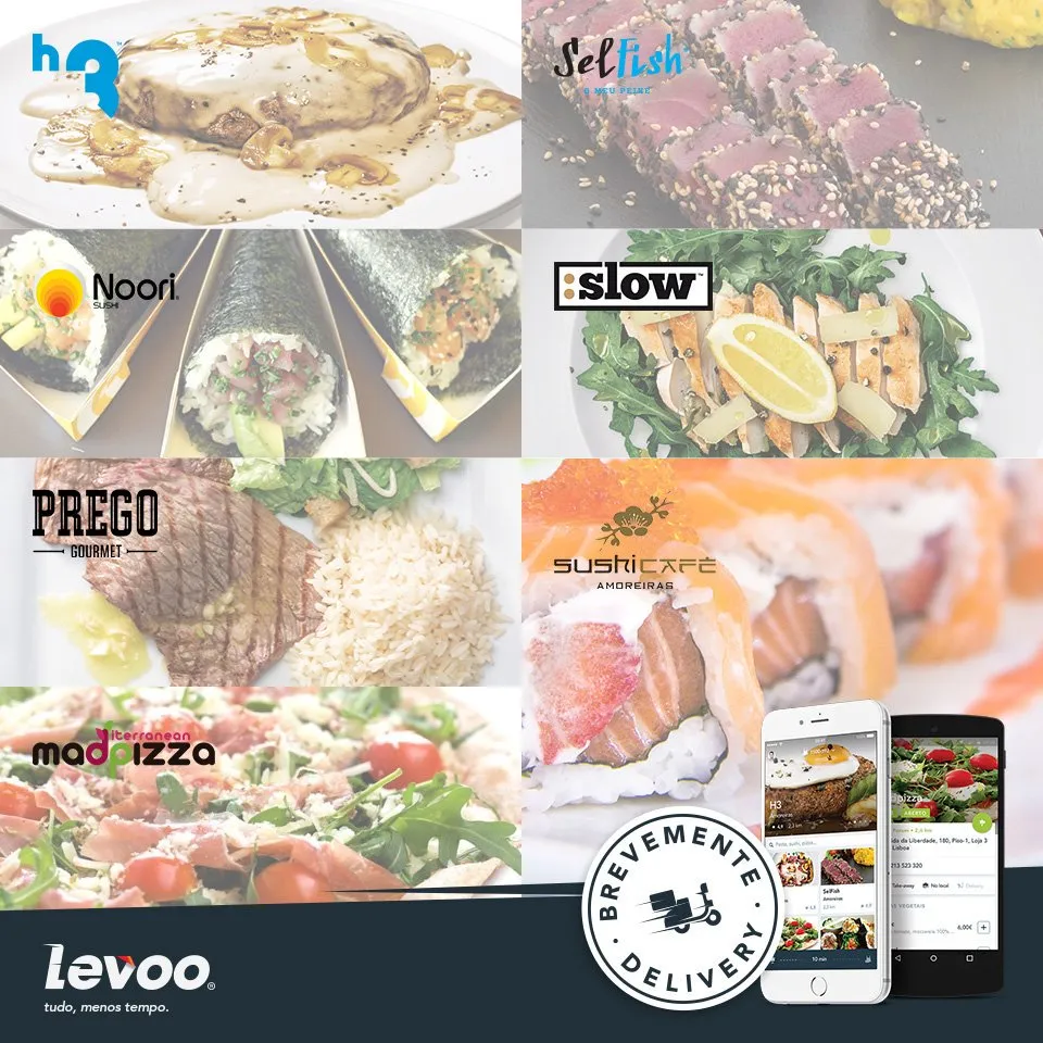 Restaurantes aderentes Levoo