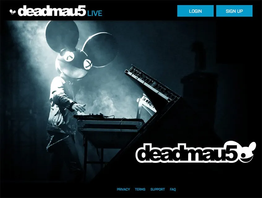 A nova plataforma para o fã de deadmau5