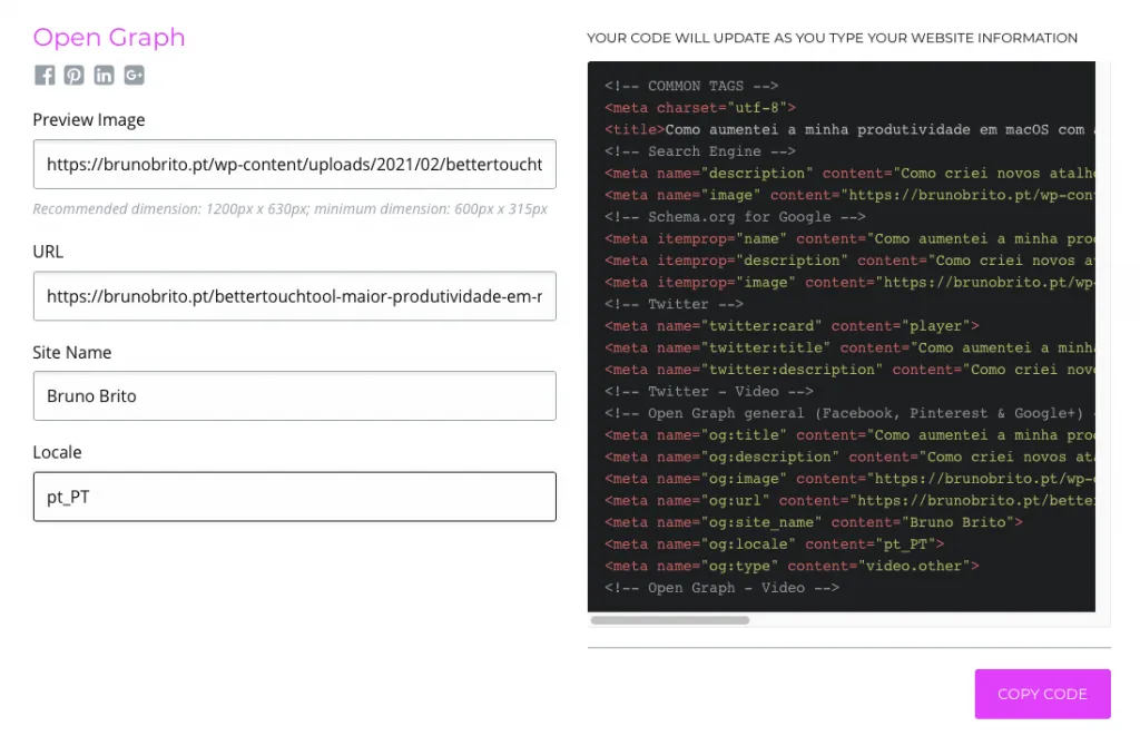 Mega Tags preview