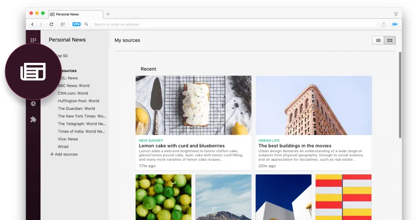 Opera News Reader