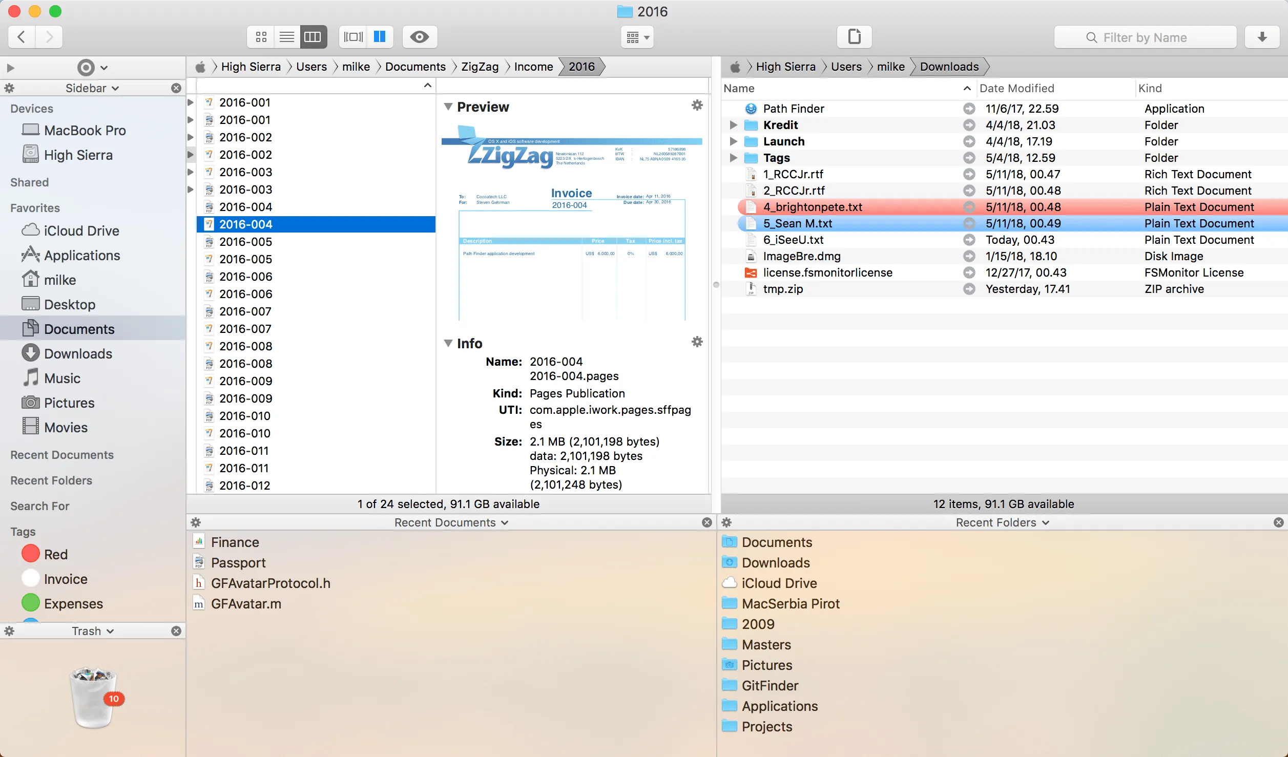 Path Finder para macOS