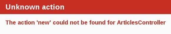 Rails error