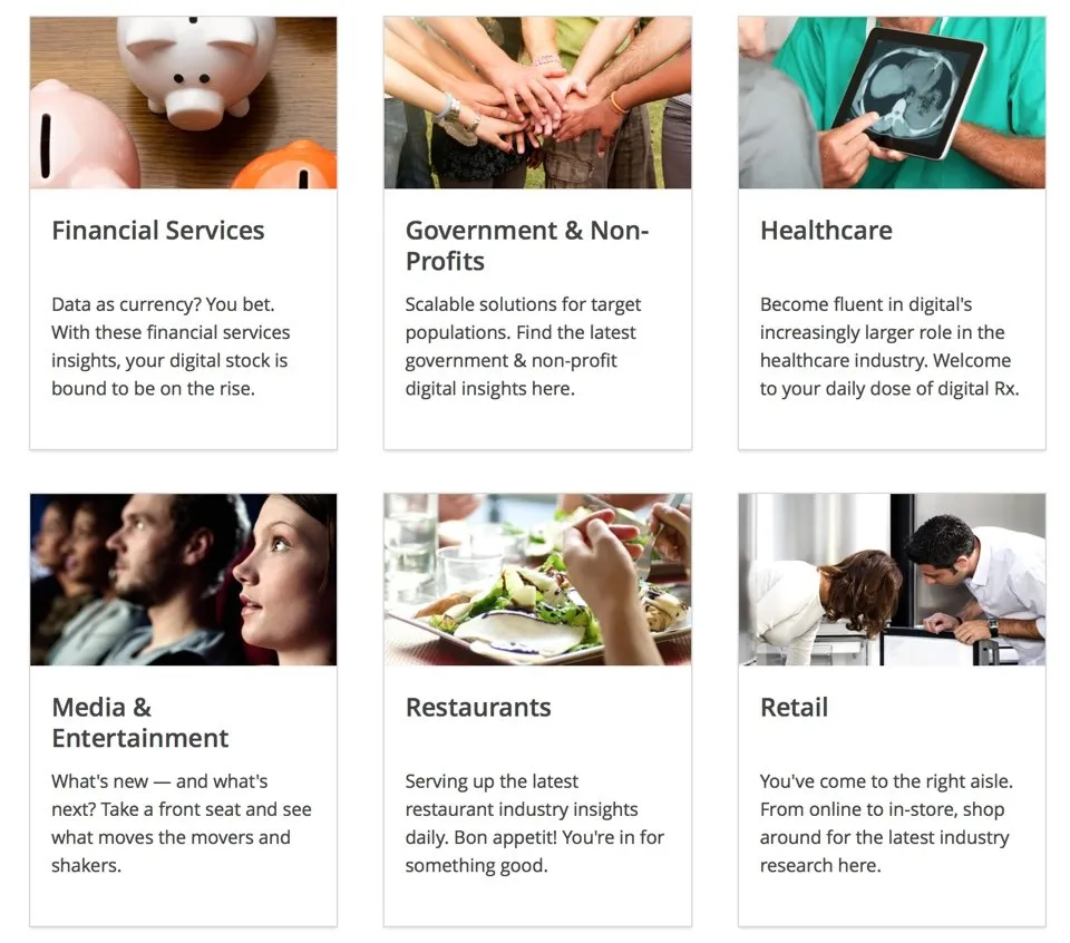Think with Google - Industries