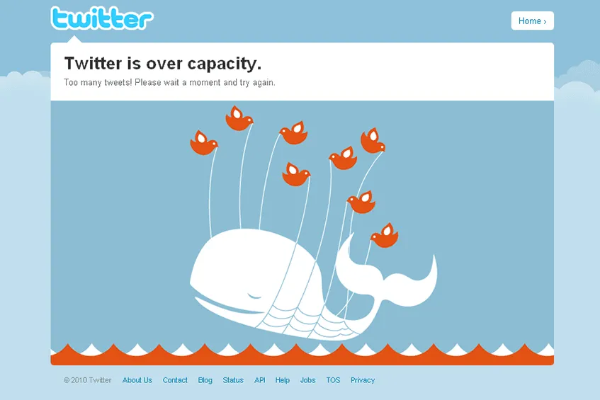 A famosa Twitter whale