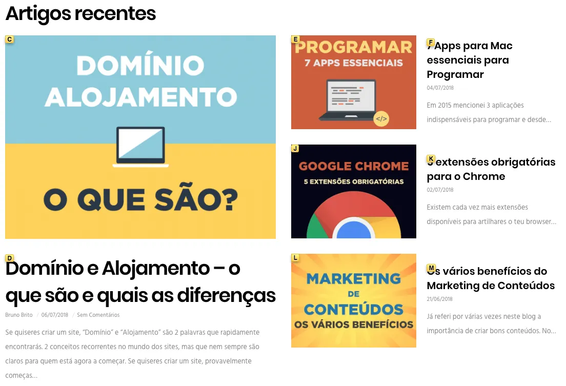 Vimium links
