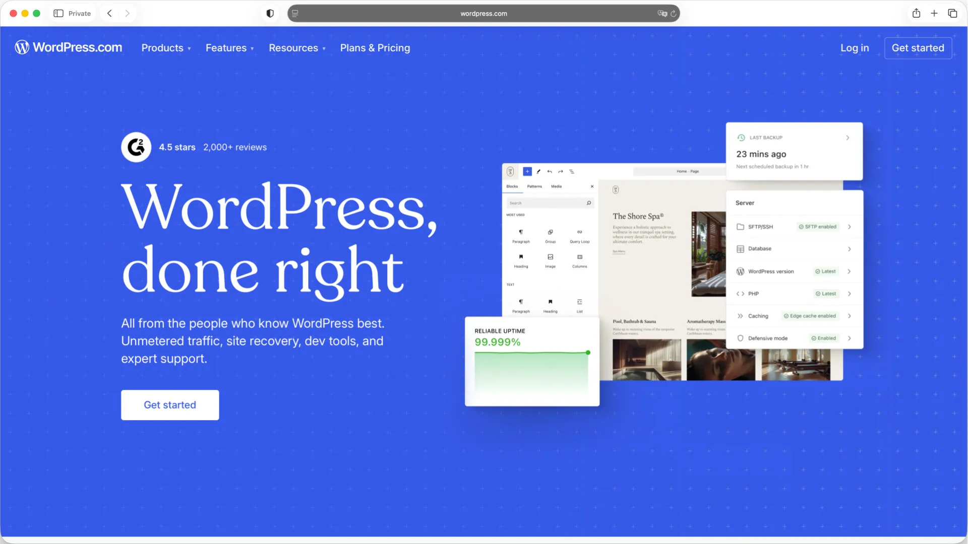 Capa do curso WordPress.com — Guia 2026