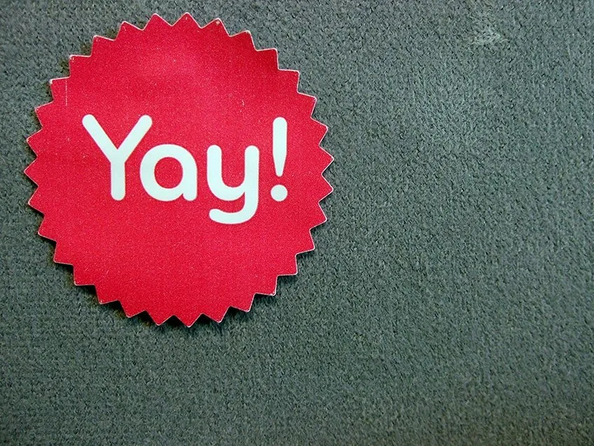 Yay - tempo de lançar