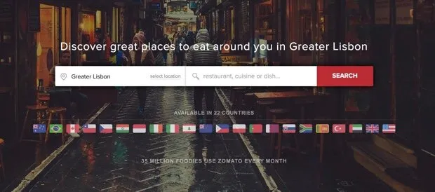 Zomato Greater Lisbon